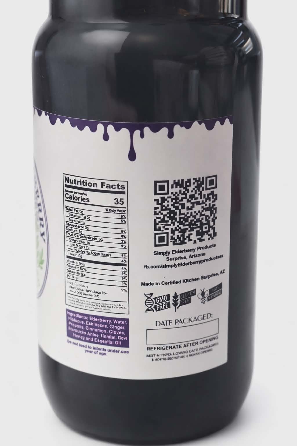 Simply Elderberry Original Syrup