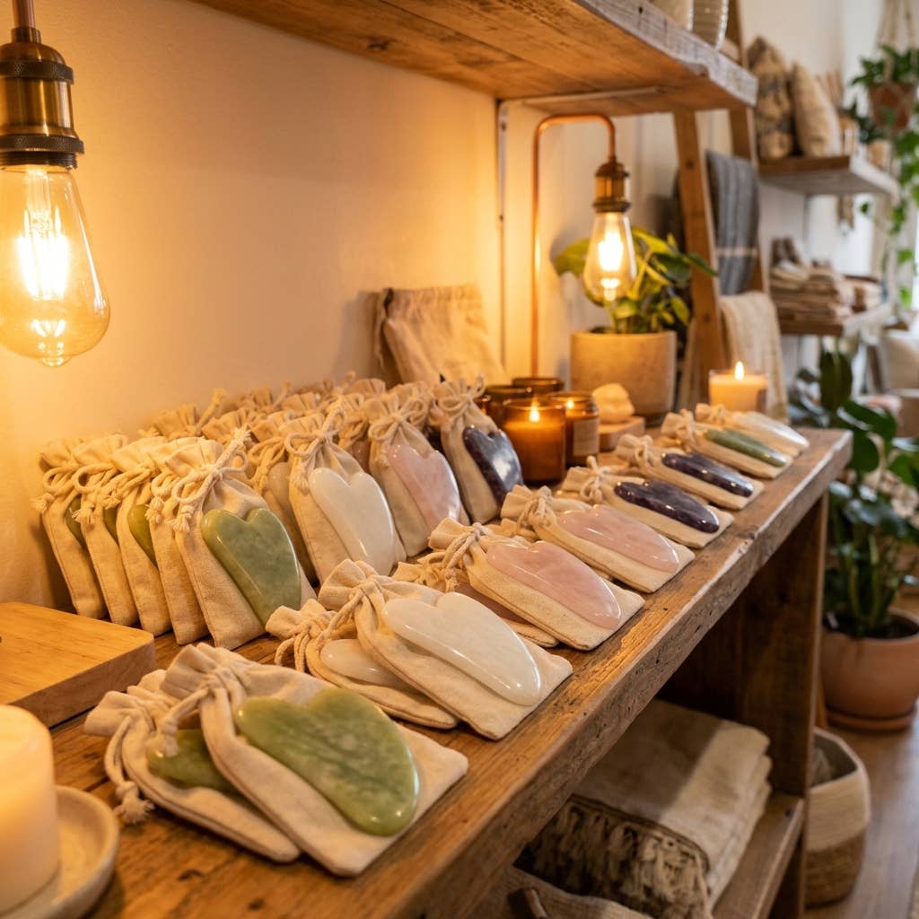 Bamboo Switch - Gua Sha Stone | Facial Stone | Self Care Bestseller