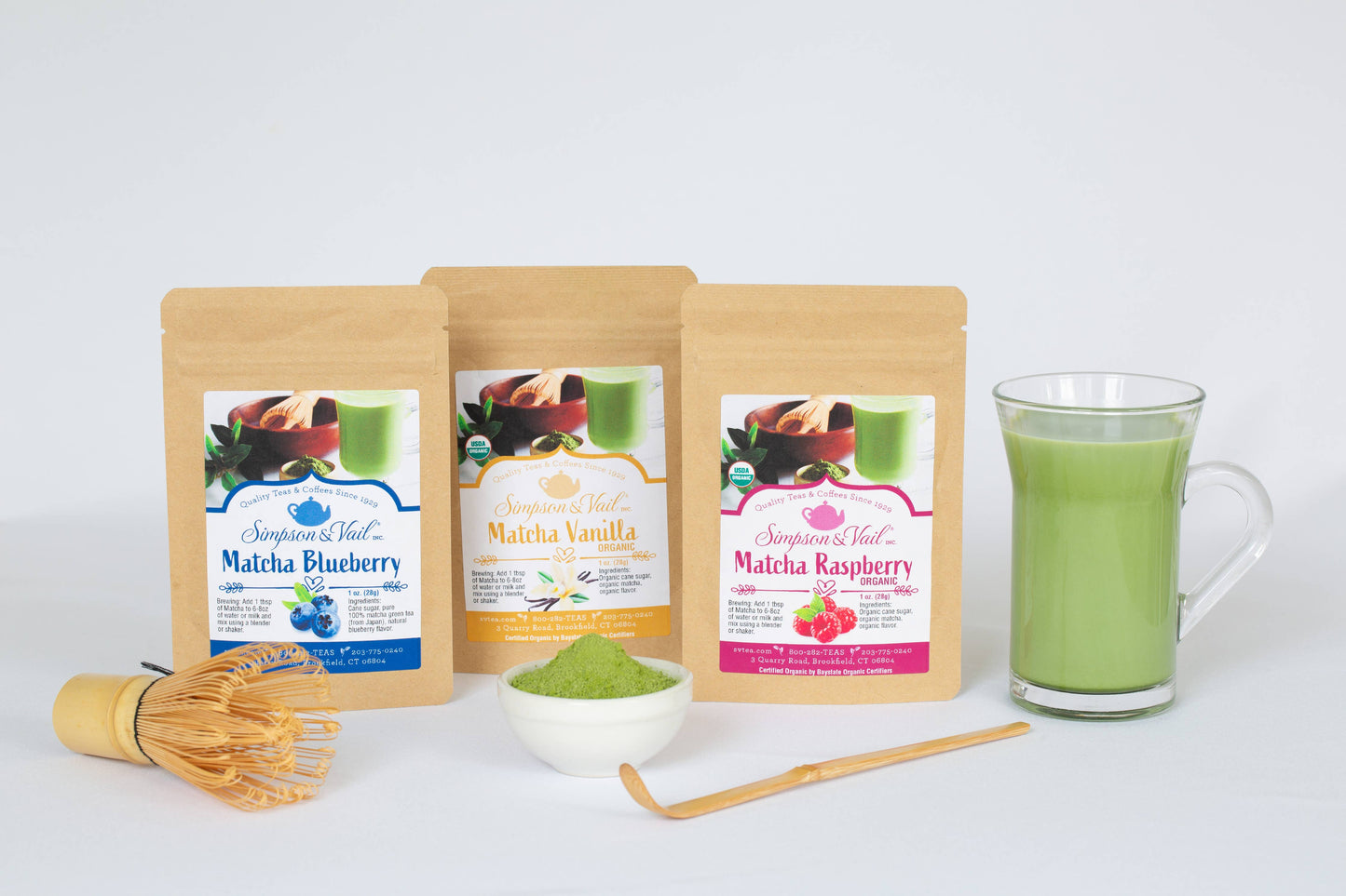 Simpson & Vail - Matcha Powdered Green Tea - Vanilla, Organic
