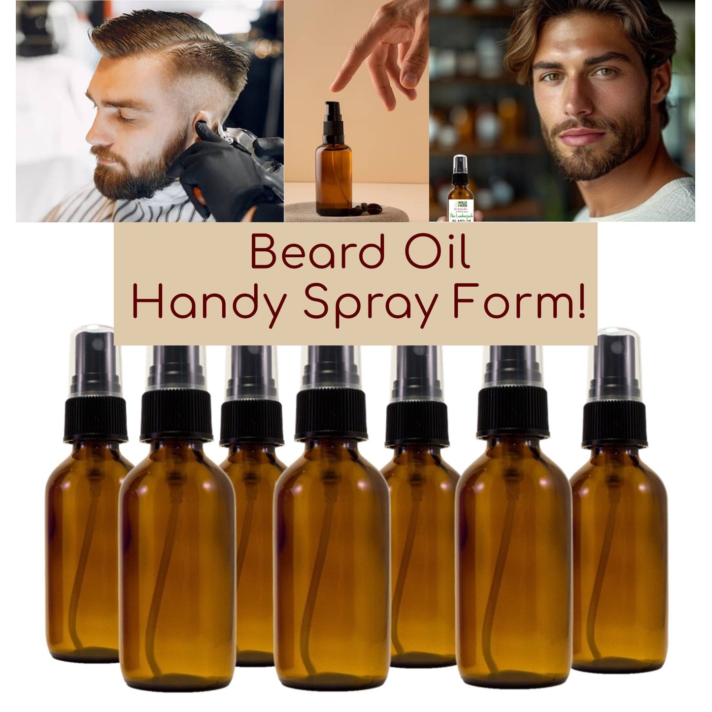 Wild Herb Soap Co - Conditioning Beard Oil for Men |Pure Natural High Grade Oils