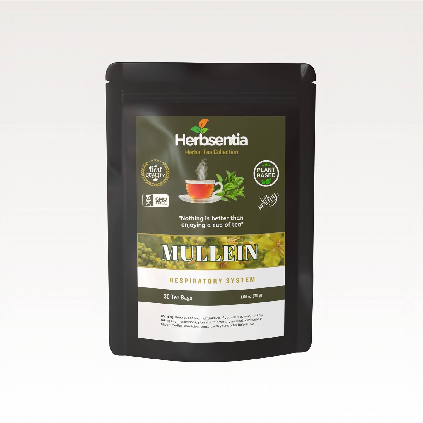 Succus - Mullein Tea - Smooth & Soothing Herbal Infusion