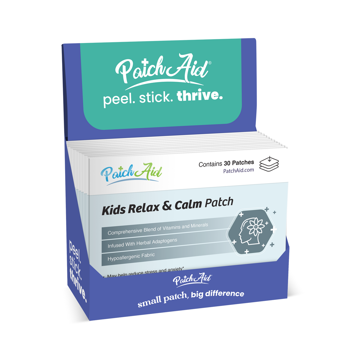 Kids Relax & Calm Patch - Natural Stress Relief & Relaxation