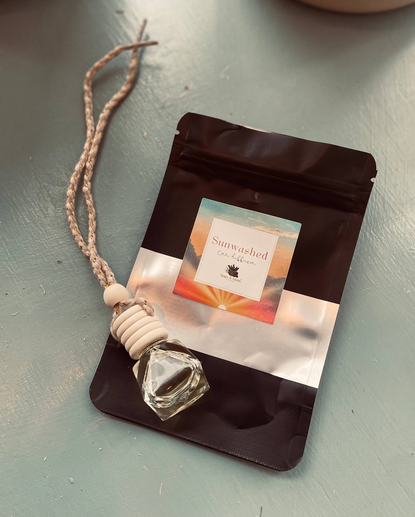 Sage & Stone Apothecary - Sunwashed Hanging Car Diffuser