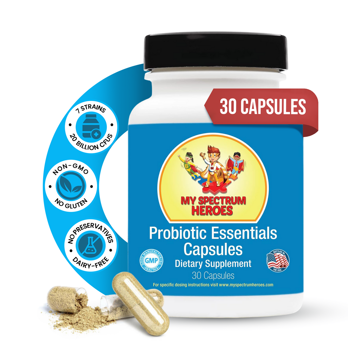 Probiotic Essentials Powder – Daily Digestive & Immune Support