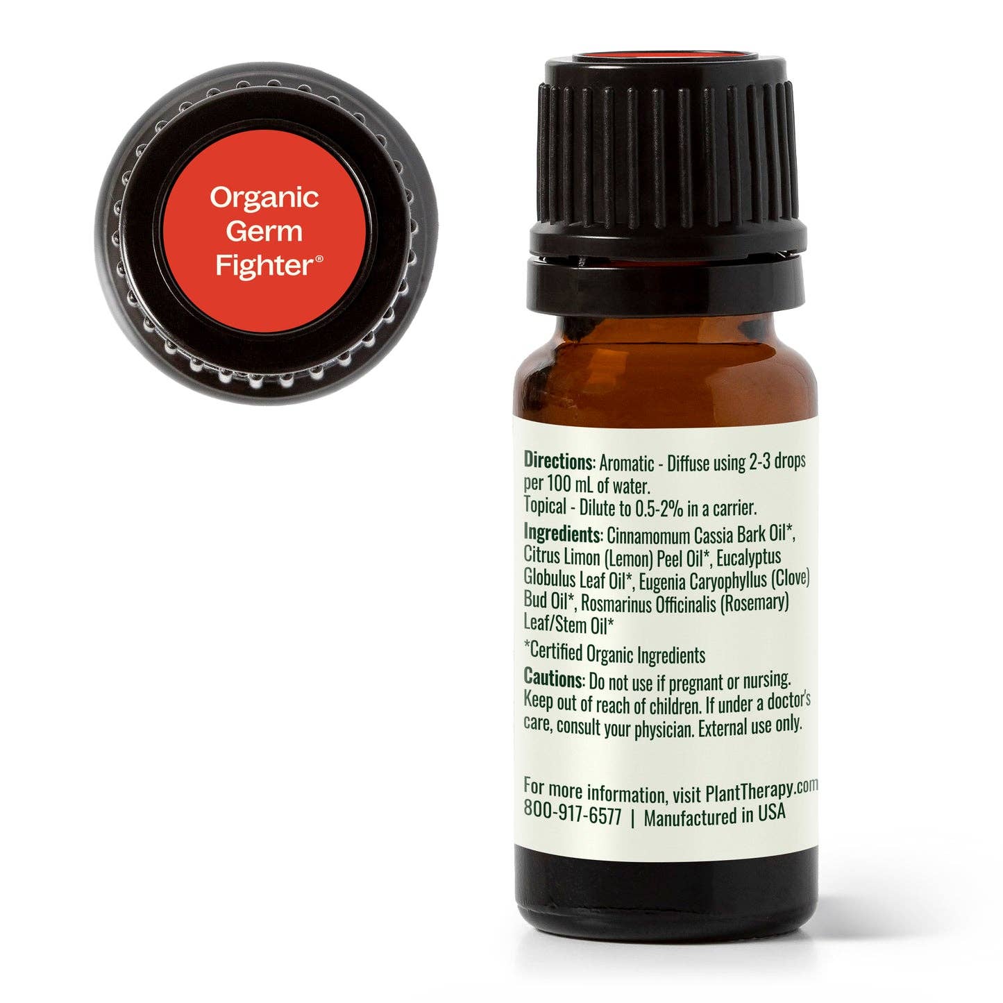Plant Therapy - Organic Germ Fighter Essential Oil 10 mL