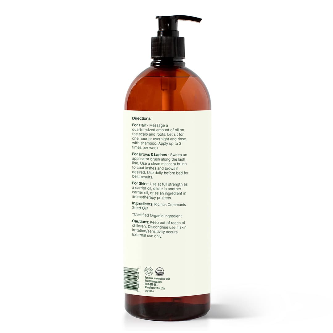 Plant Therapy - Organic Castor Oil 32 oz