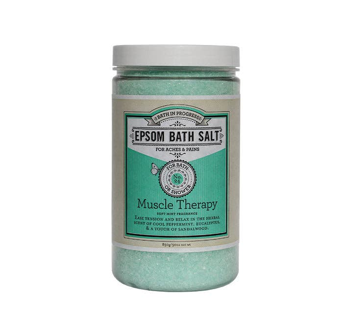 Heartland Fragrance - Muscle Therapy (Soft Mint) Epsom Spa Soak