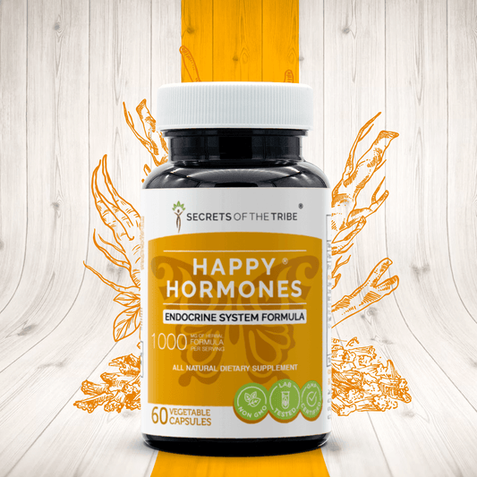 Secrets Of The Tribe - Happy Hormones Capsules. Endocrine System Formula