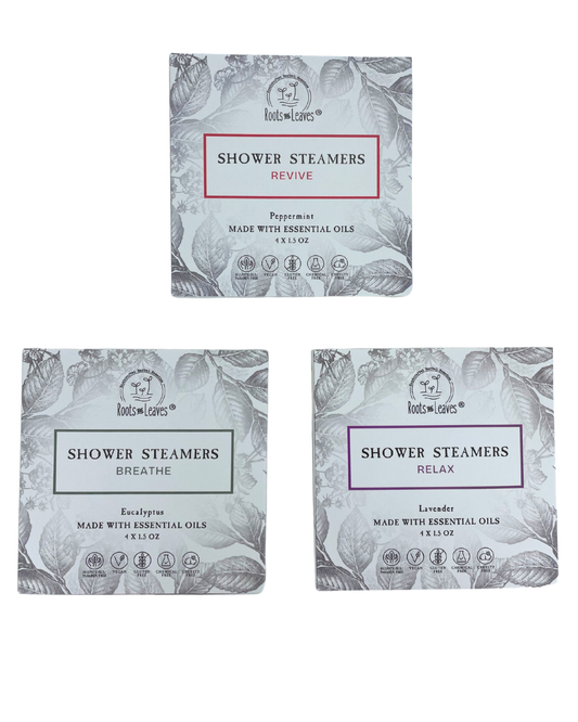 Roots And Leaves - Shower Steamers/Bath Bombs