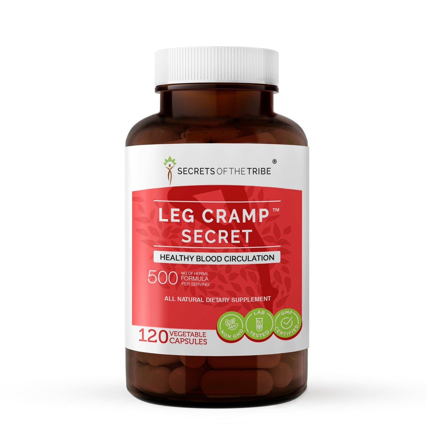 Secrets Of The Tribe - Leg Cramp Secret Capsules. Healthy Blood Circulation