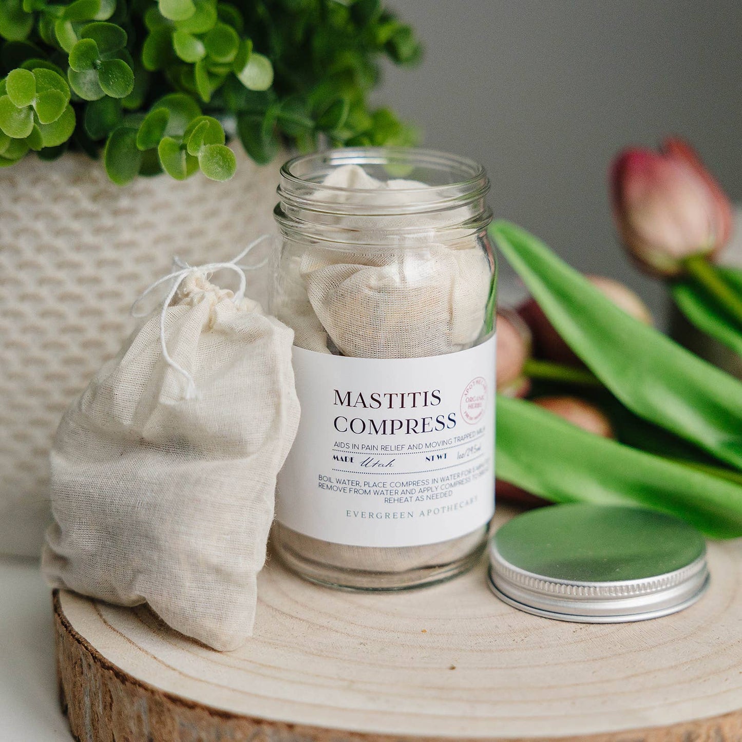 Mastitis Relief Compress - Herbal Remedy