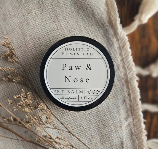 Paw & Nose Pet Balm Holistic Homestead