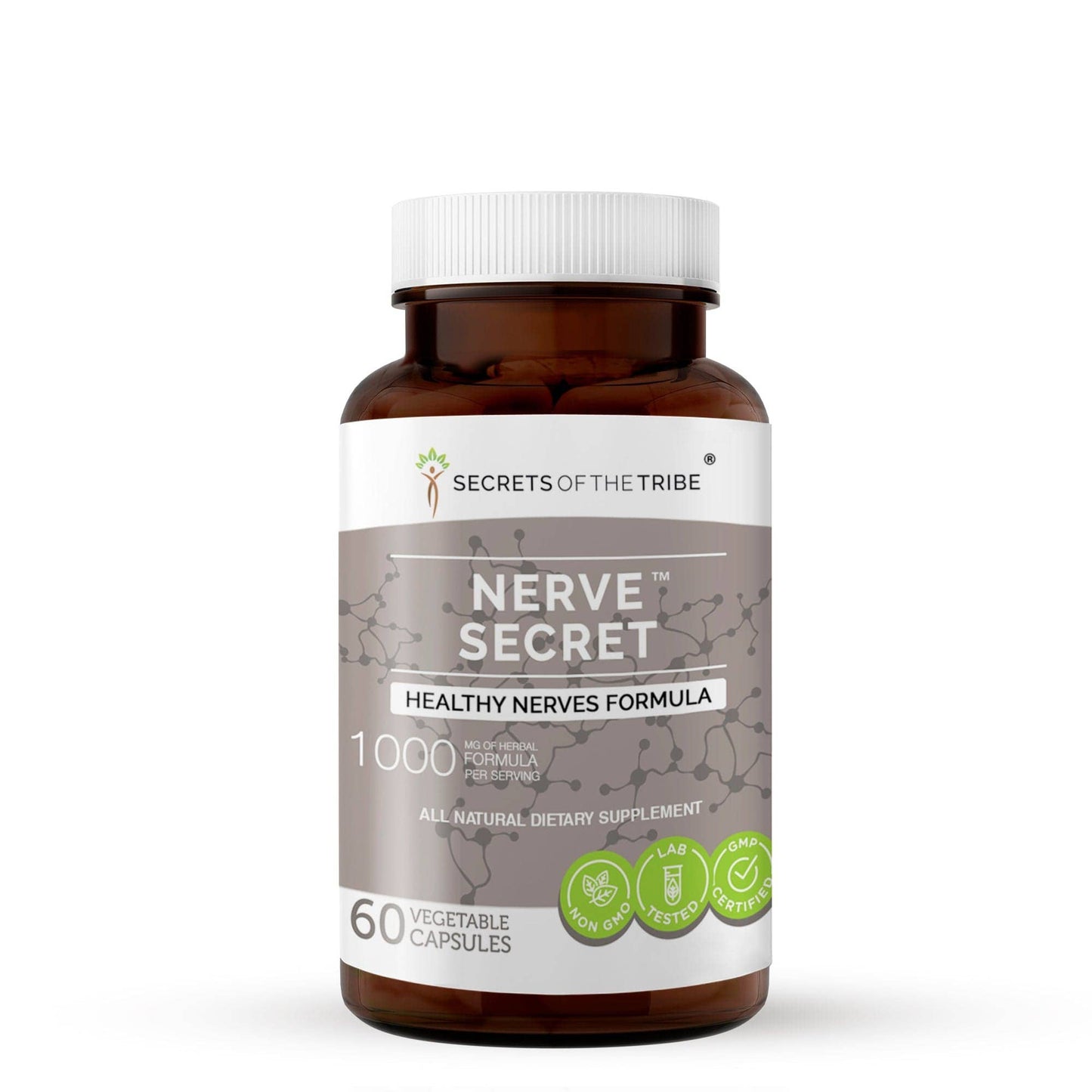 Secrets Of The Tribe - Nerve Secret Capsules. Healthy Nerves Formula