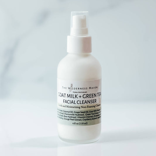 Wilderness Maven Apothecary - Goat Milk + Green Tea Facial Cleanser