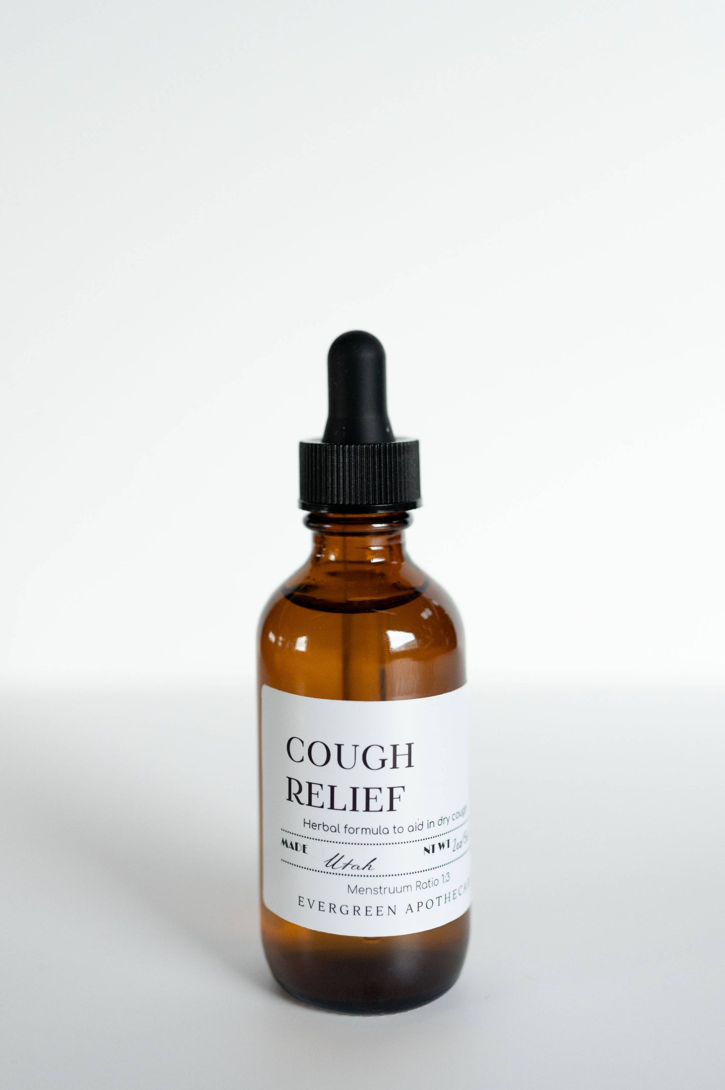 Evergreen Apothecary - Cough Relief- Herbal Tincture