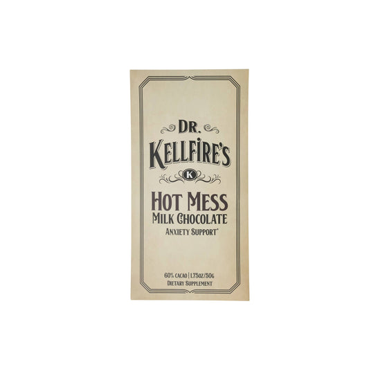 Dr. KellFire - Mushroom Chocolate Bar Lions Mane, Cordyceps, Reishi, Chaga Mushrooms