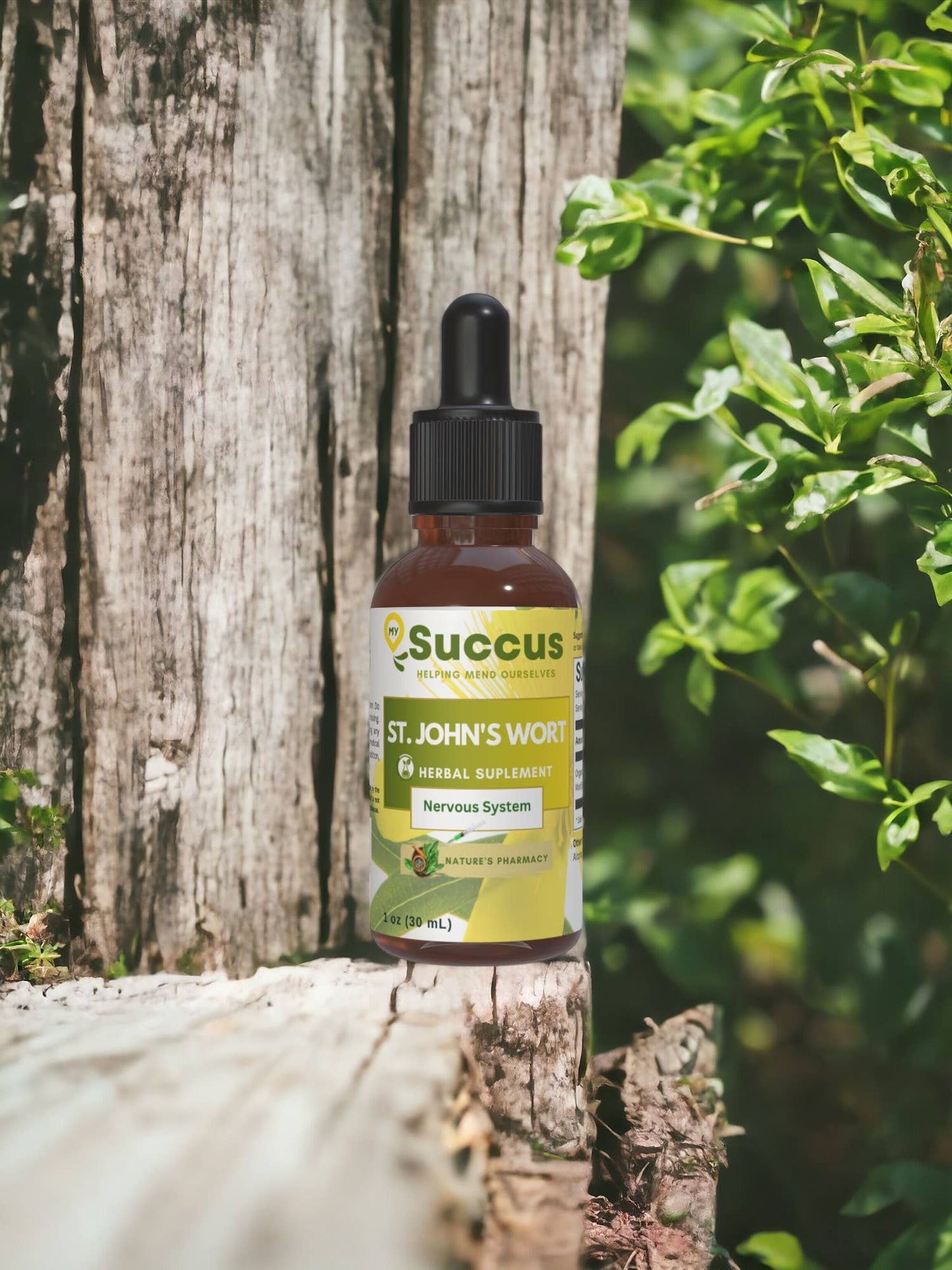 St. John's Wort Tincture - Nervous System (High Potency) Succus