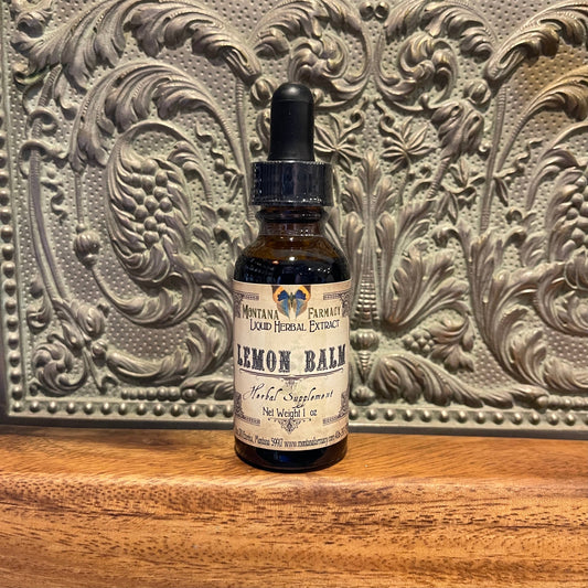 Lemon Balm Herbal Tincture Montana Farmacy