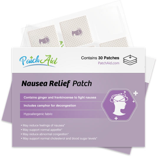 PatchAid - Nausea Relief Patch - Gentle & Natural Nausea Remedy