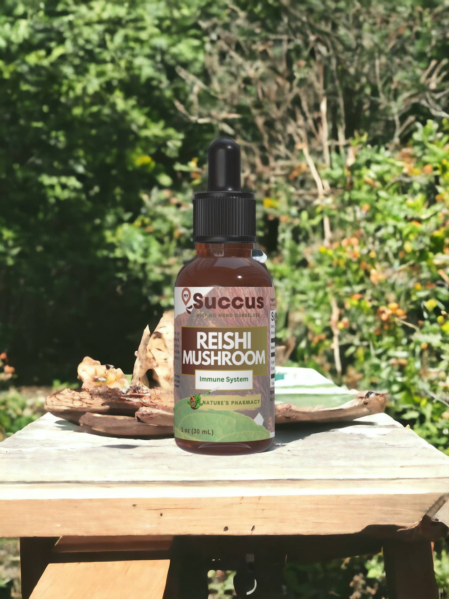 Reishi Mushroom Tincture -Immune System (High Potency) Succus