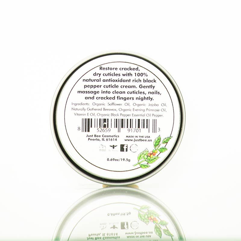 Just Bee - Black Pepper Cuticle Cream Box