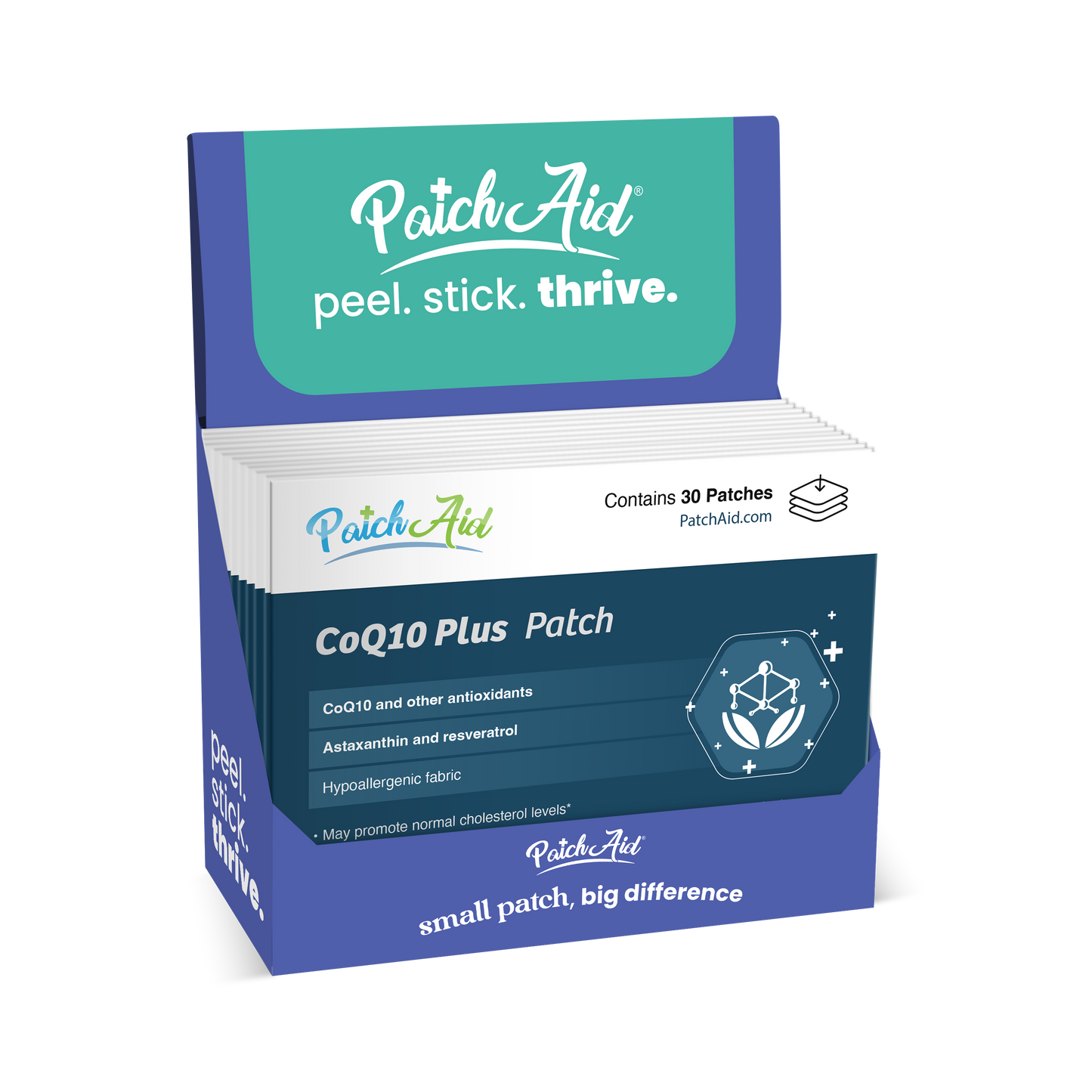 PatchAid - CoQ10 Plus Patch - Heart Health & Energy Support