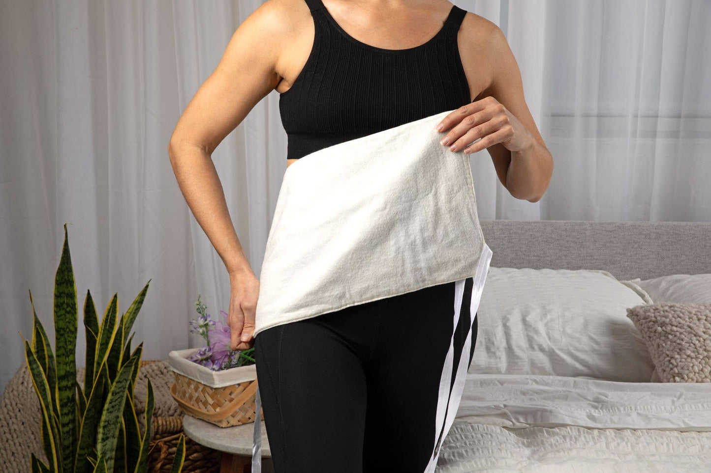 Roots And Leaves - Castor Oil Wrap 100% Organic USA Handmade