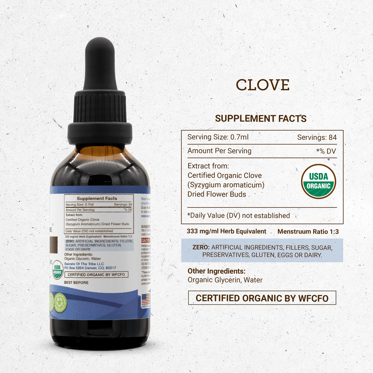 Secrets Of The Tribe - Clove Tincture