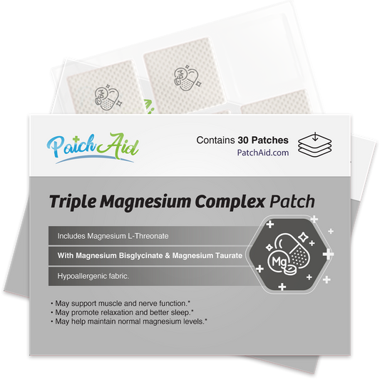 PatchAid - Triple Magnesium Complex Patch - Relaxation & Muscle Support