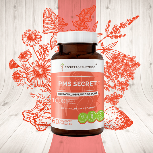 Secrets Of The Tribe - PMS Secret Capsules. Hormonal Imbalance Support