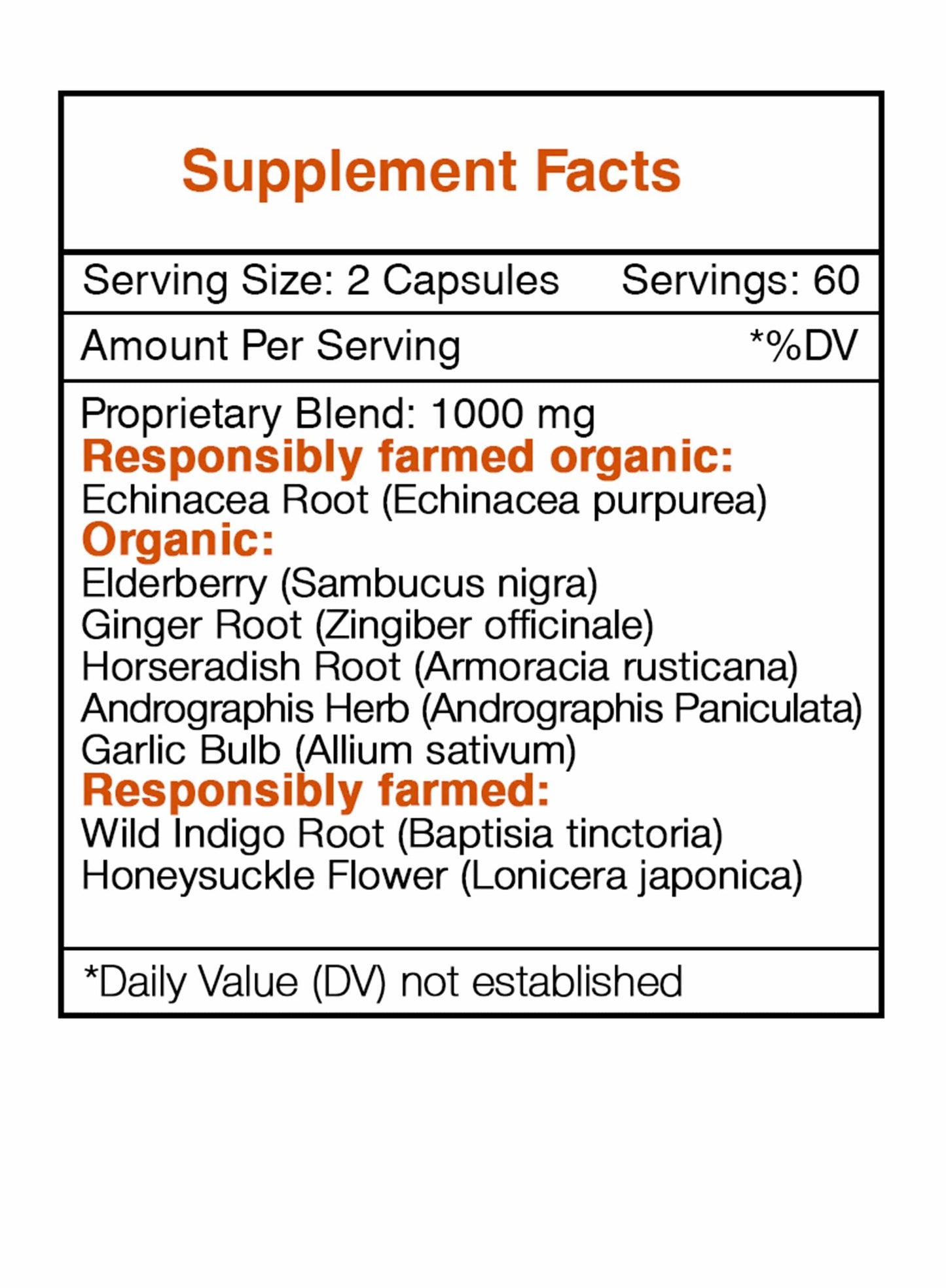 Secrets Of The Tribe - Urgent Immune Boost Capsules. Immune Boost Formula