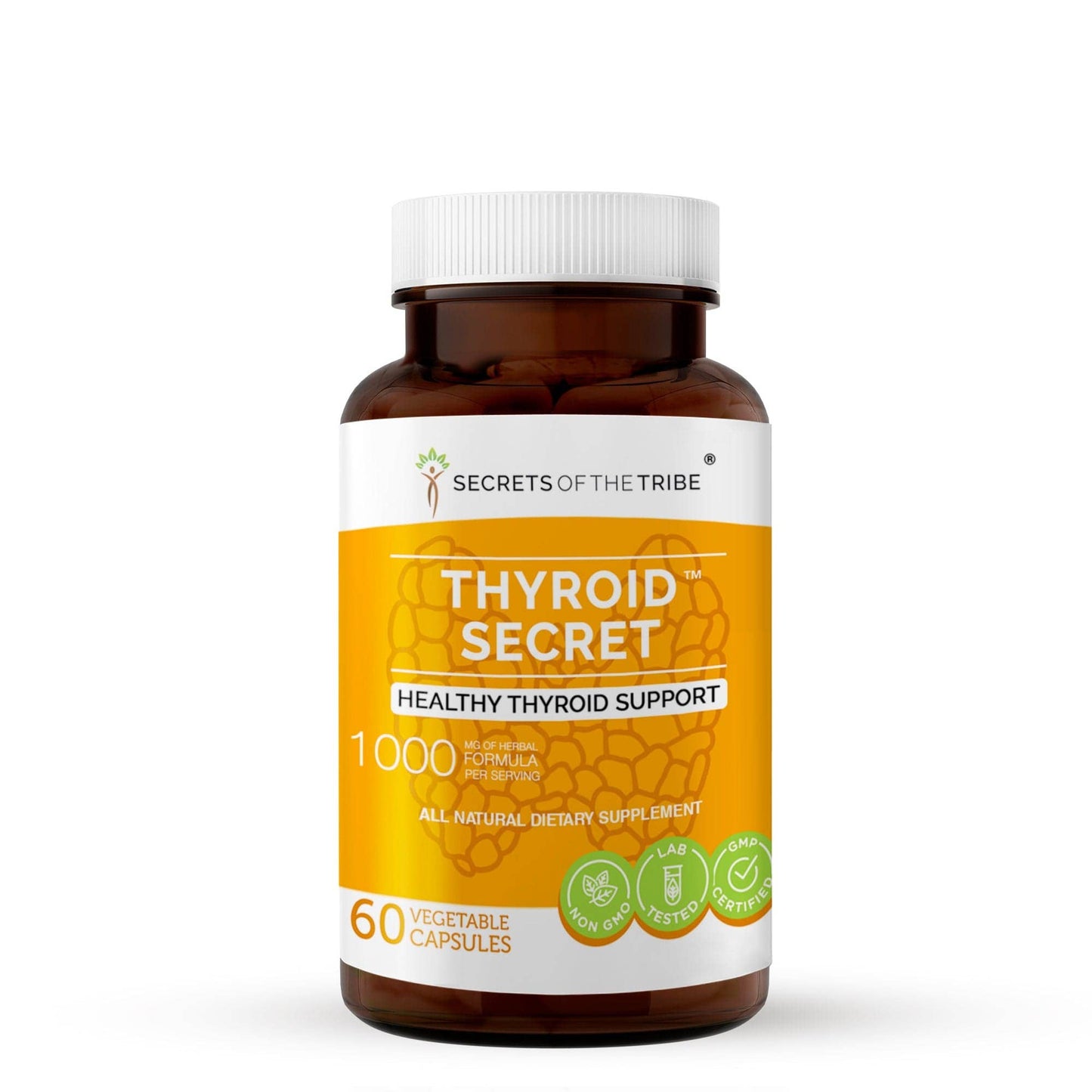 Secrets Of The Tribe - Thyroid Secret Capsules. Healthy Thyroid Support
