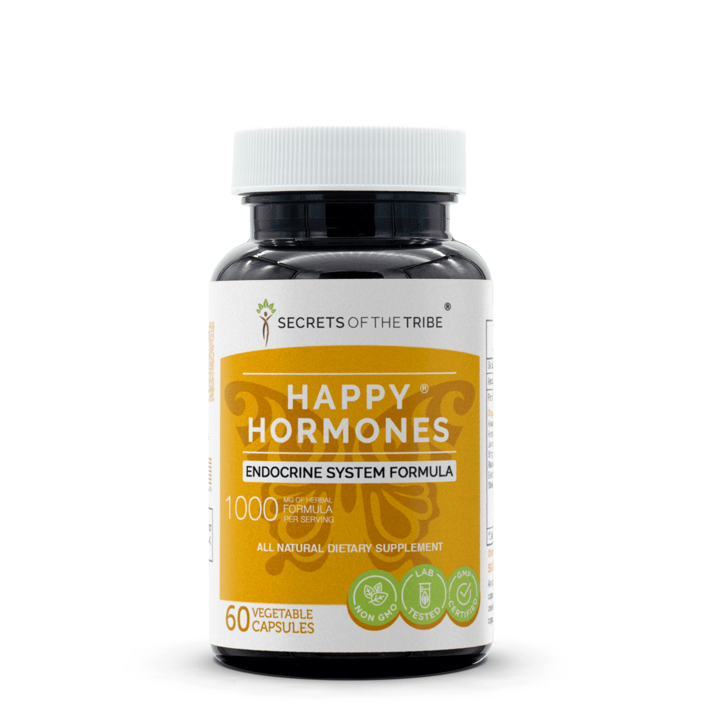 Secrets Of The Tribe - Happy Hormones Capsules. Endocrine System Formula