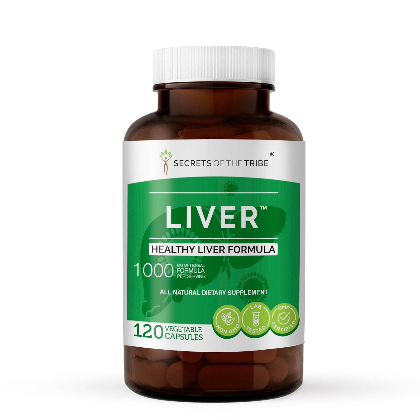 Secrets Of The Tribe - Liver Capsules. Healthy Liver Formula