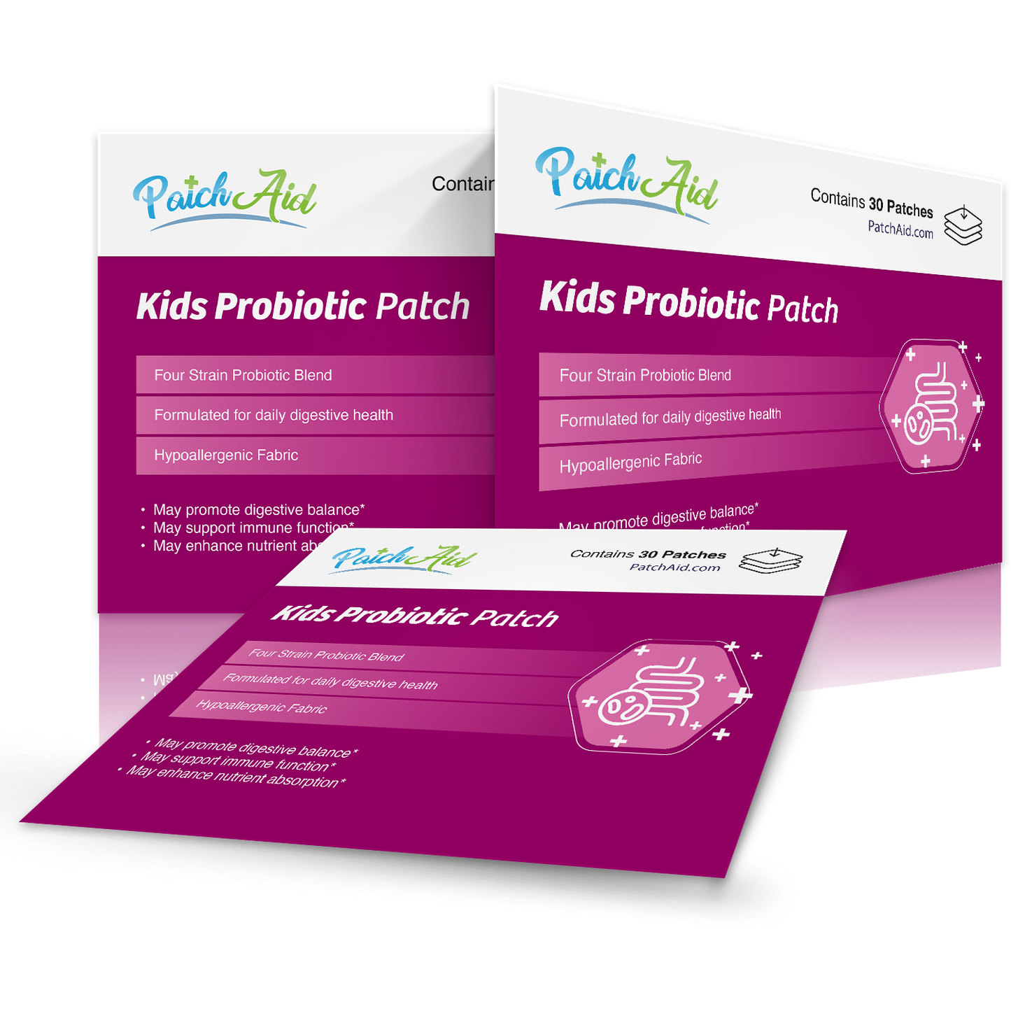 Kids Probiotic Patch - Daily Digestive Health & Immunity