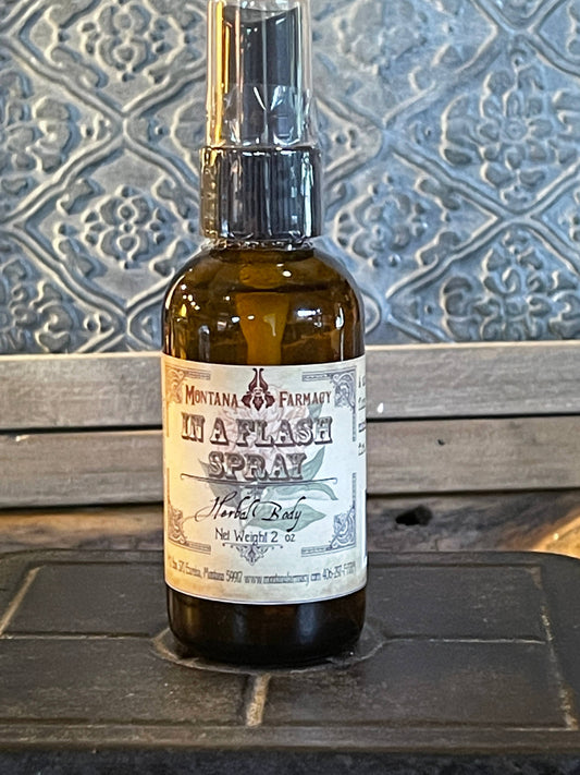 Montana Farmacy - In A Flash Spray - Hot Flash Support for Perimenopause and Menopause