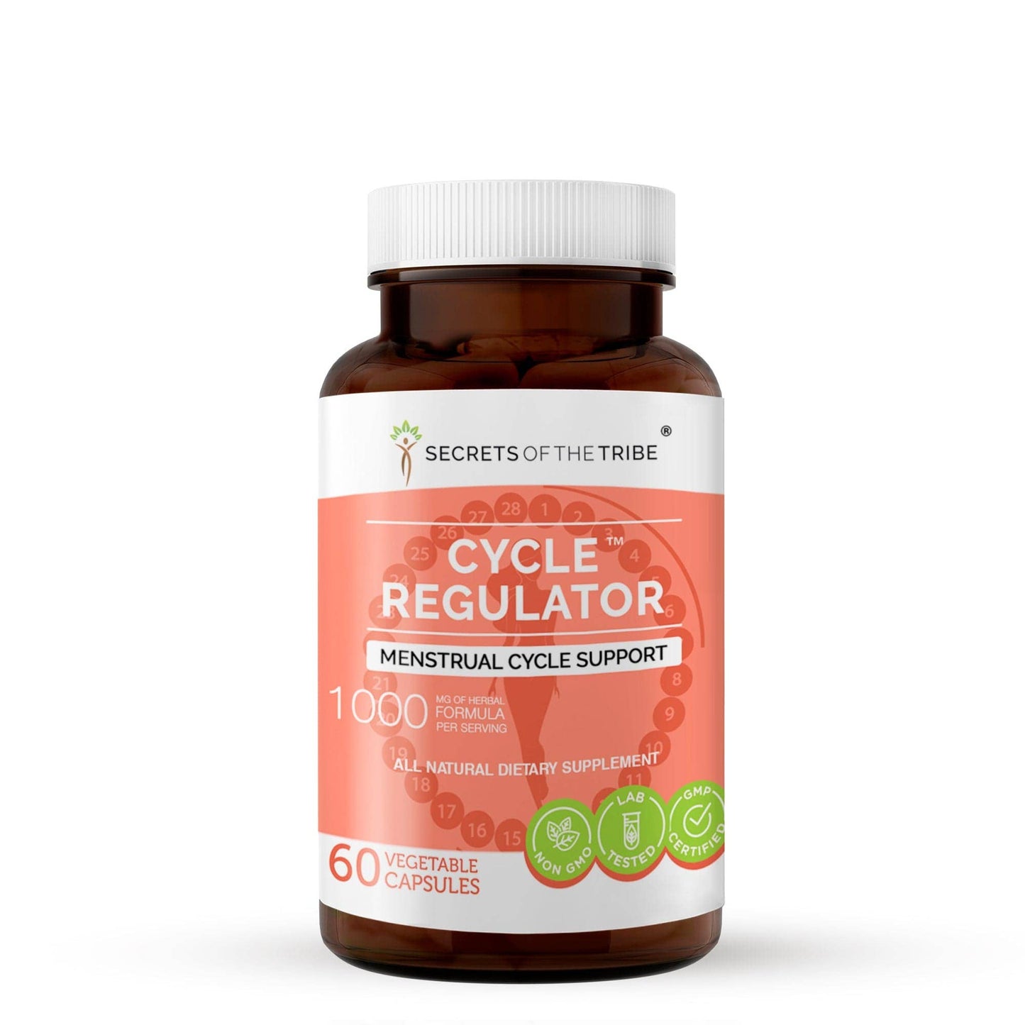 Secrets Of The Tribe - Cycle Regulator Capsules. Menstrual Cycle Support
