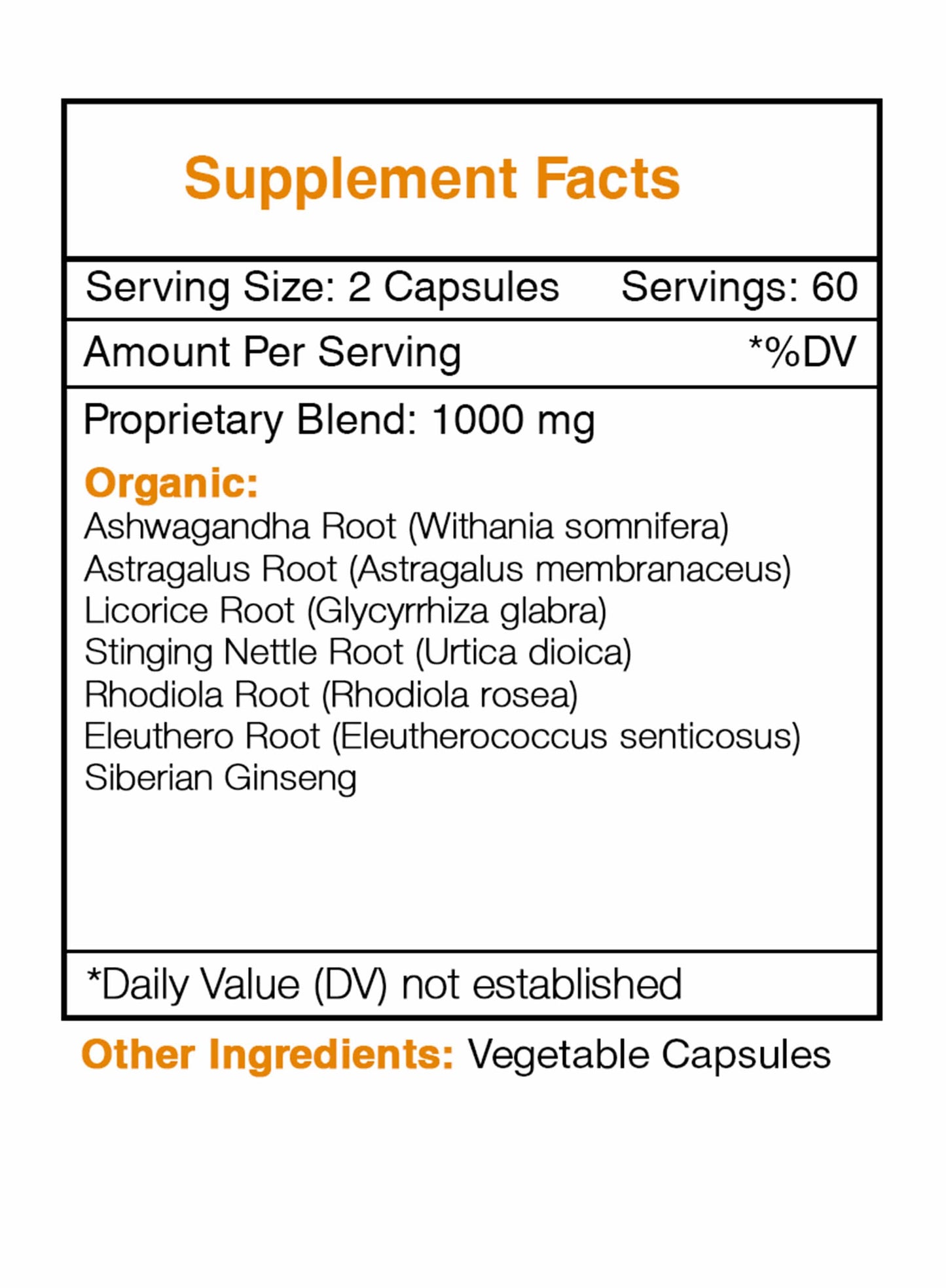 Secrets Of The Tribe - Happy Hormones Capsules. Endocrine System Formula