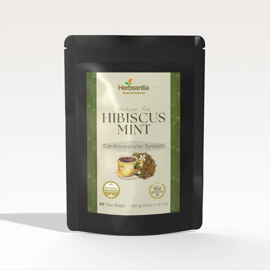Succus - Hibiscus Mint Tea - Herbal Blend for Daily Vitality