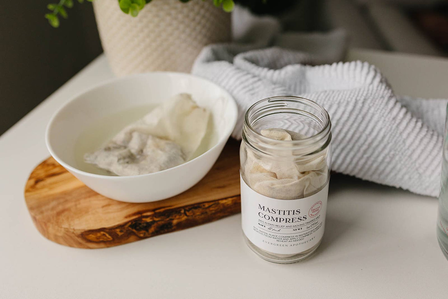 Mastitis Relief Compress - Herbal Remedy