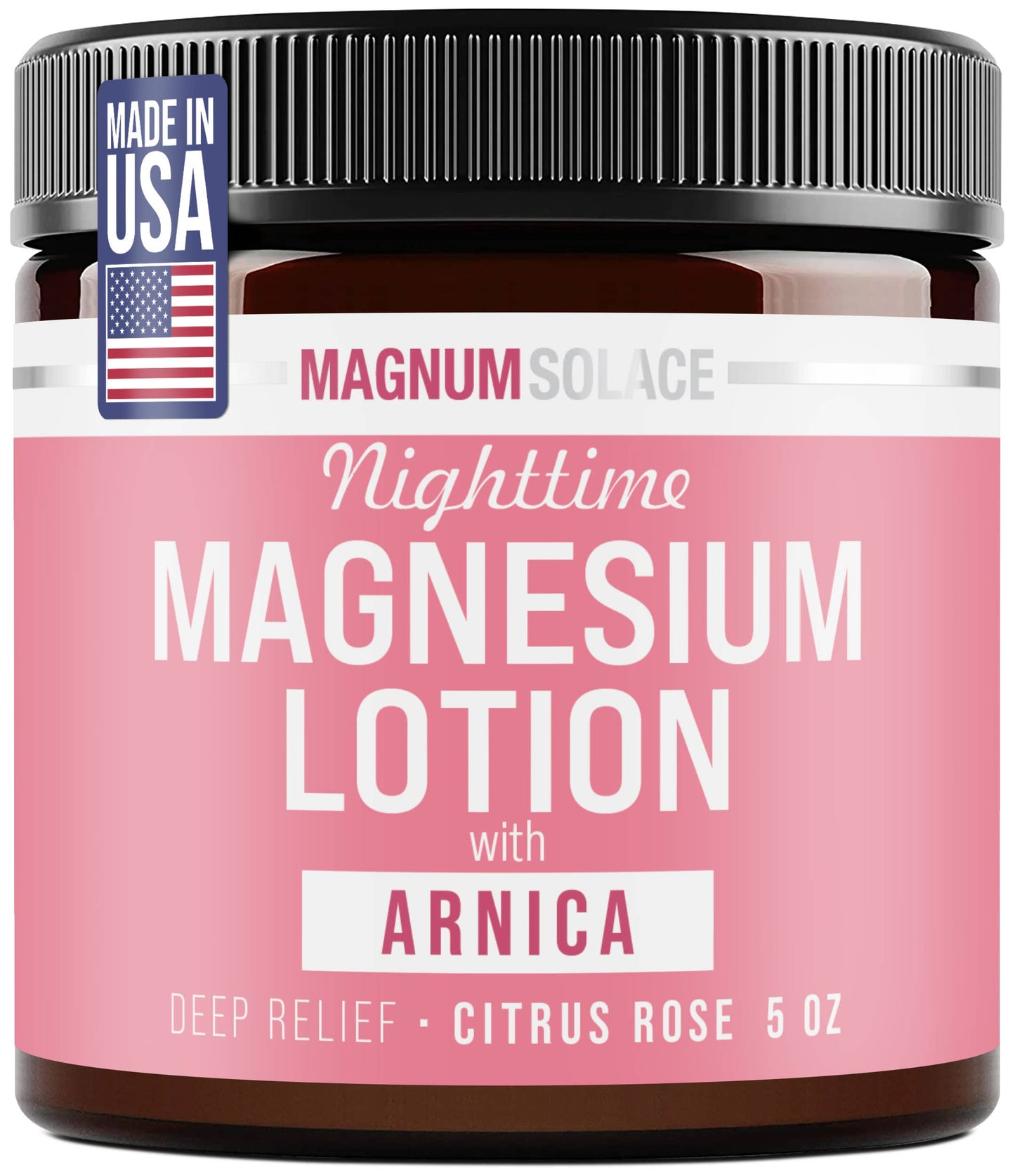 Magnum Solace - Nighttime Magnesium Lotion with Arnica