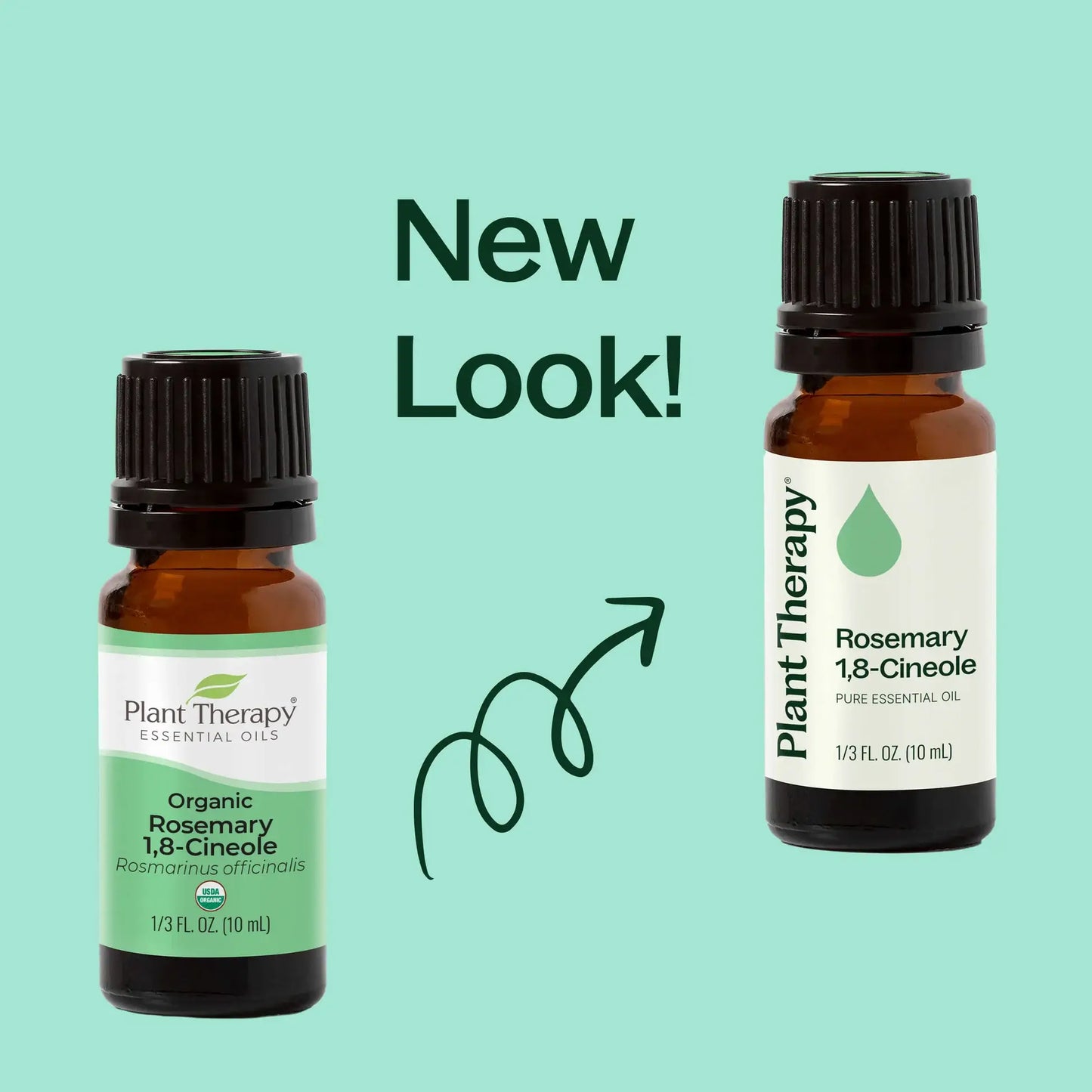 Plant Therapy - Organic Rosemary 1,8-Cineole Essential Oil 10 mL