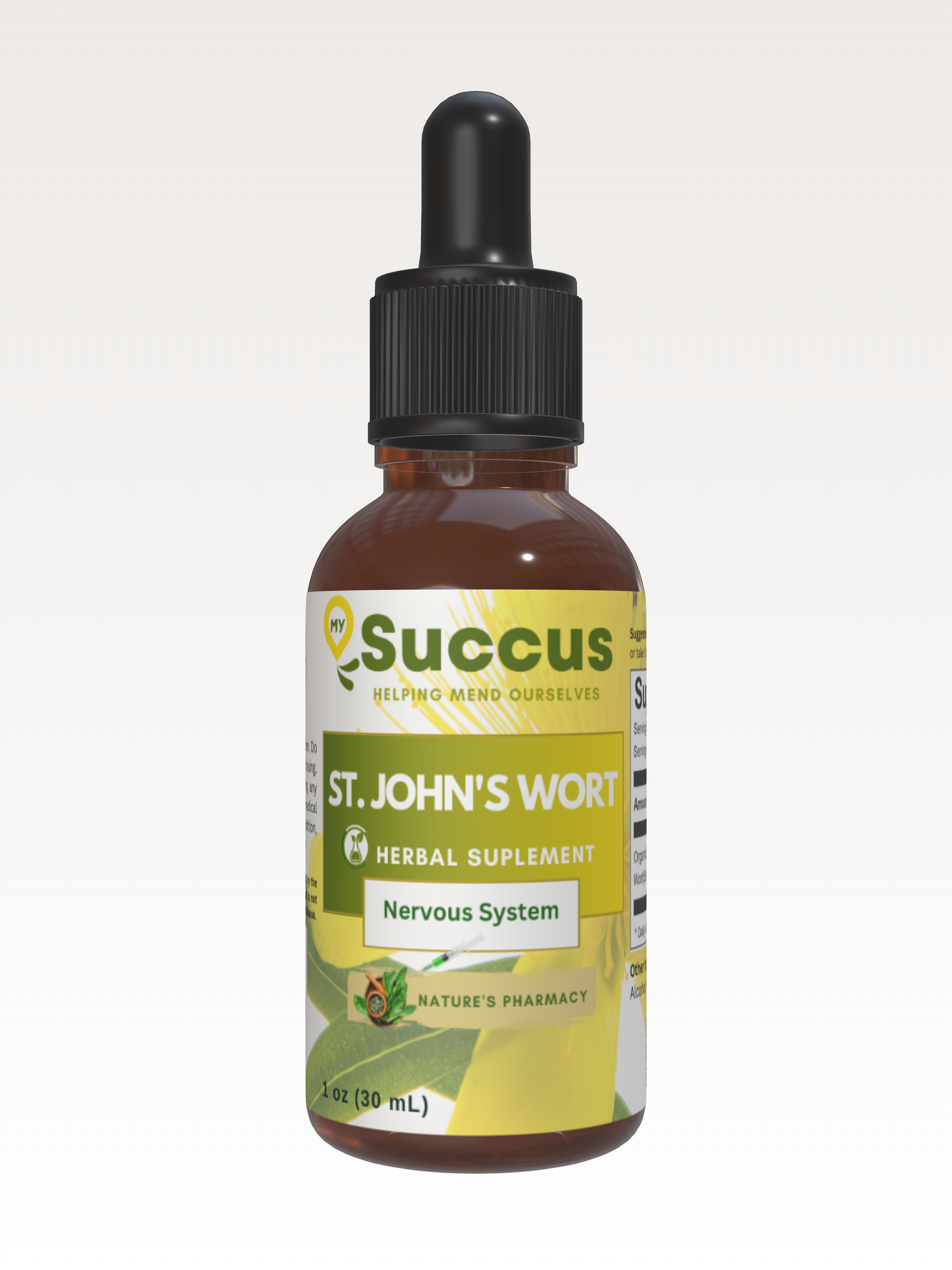 St. John's Wort Tincture - Nervous System (High Potency) Succus