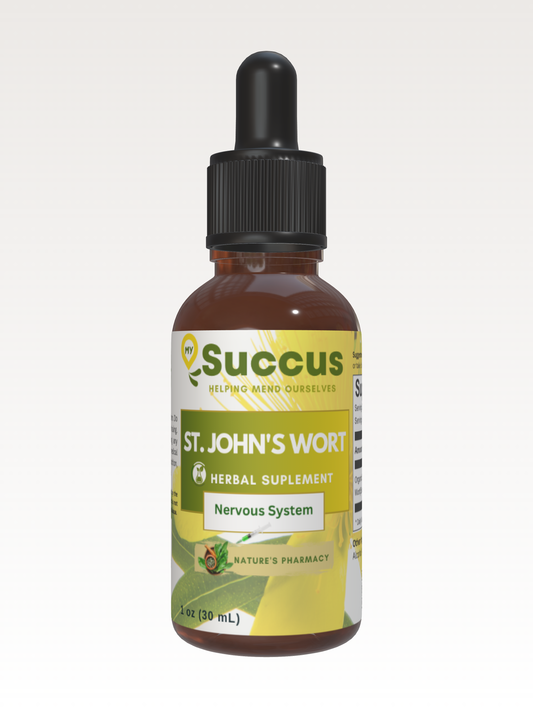 St. John's Wort Tincture - Nervous System (High Potency) Succus