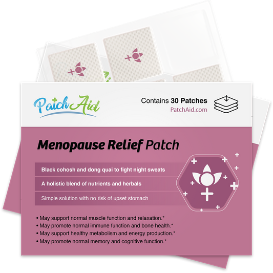 PatchAid - Menopause Relief Patch - Natural Symptom Relief & Support