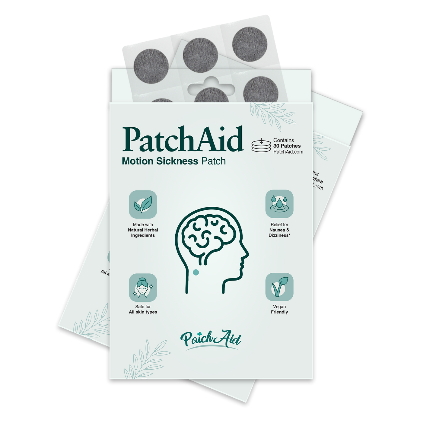 PatchAid - Motion Sickness Patch – Rapid Relief from Nausea & Dizziness