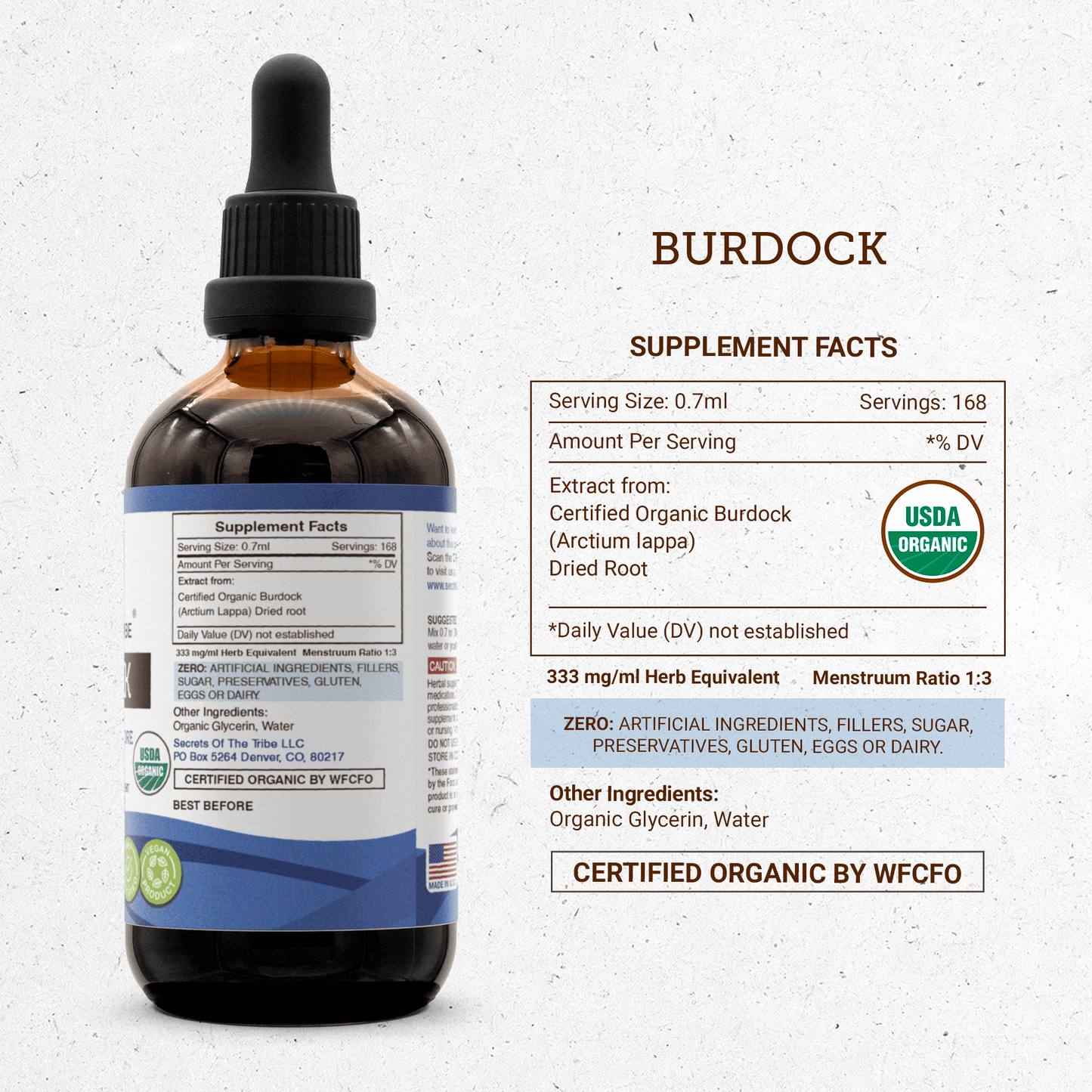 Secrets Of The Tribe - Burdock Tincture