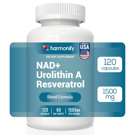 HARMONIFY - NAD Nicotinamide Riboside Resveratrol with Urolithin A