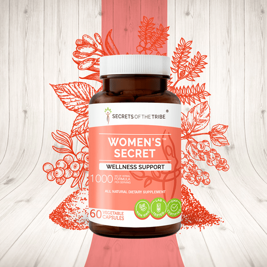 Secrets Of The Tribe - Women's Secret Capsules. Wellness Support