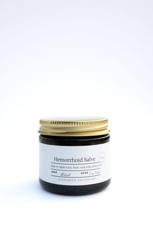Evergreen Apothecary - Hemorrhoid Salve, Herbal Remedy